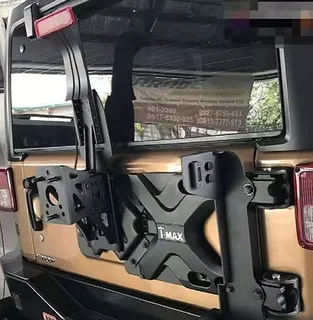 JK TMAX Heavy Duty Spare Tire Carrier Mount Kit