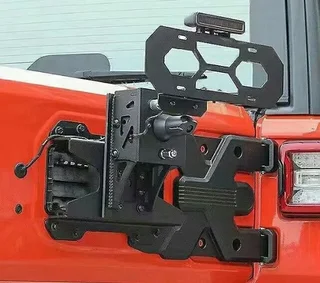 JL Heavy-Duty Hinged Tire Carrier