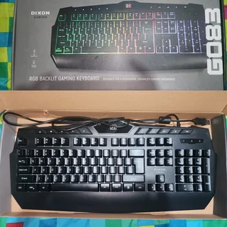 Dixon G083 RGB backlit gaming keyboard for sale