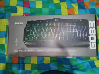 Dixon G083 RGB backlit gaming keyboard for sale