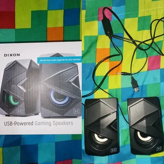 Dixon USB powered gaming speakers for sale