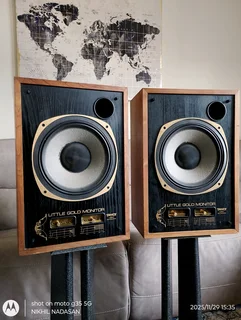  Tannoy Little Gold Monitor (LGM) – Rare Studio Monitors &#43; New Spare Drivers