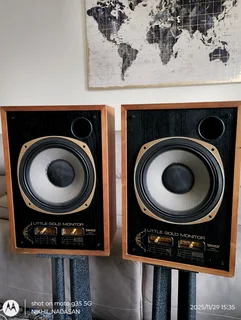  Tannoy Little Gold Monitor (LGM) – Rare Studio Monitors &#43; New Spare Drivers