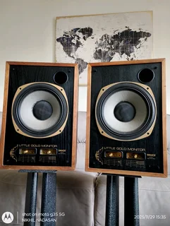  Tannoy Little Gold Monitor (LGM) – Rare Studio Monitors &#43; New Spare Drivers