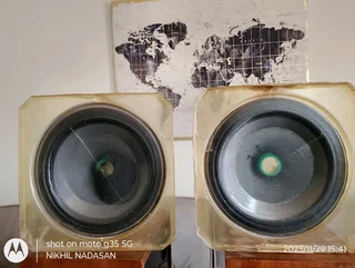  Tannoy Little Gold Monitor (LGM) – Rare Studio Monitors &#43; New Spare Drivers