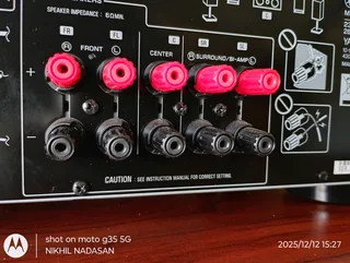 Yamaha RX-V385 5.1 AV-Receiver/ Amplifier (Bluetooth &amp; 4K HDR)