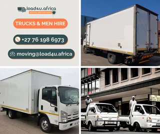 Need a truck and men for a Local Move? Easy &amp; Affordable in Cape Town! Get a Free Quote.