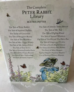 *The Complete Peter Rabbit Library - 23 Hardcover Books Boxed Set by Beatrix Potter (New)*
