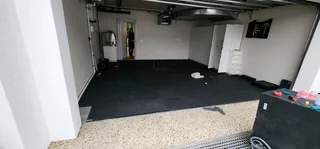 Garage floors, painting, roofing, internal panels