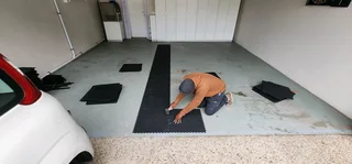 Garage floors, painting, roofing, internal panels