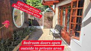 Rental of  Garden Cottage. R15k