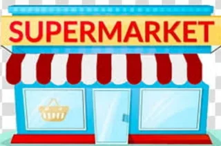 Supermarket and flower shop for sale