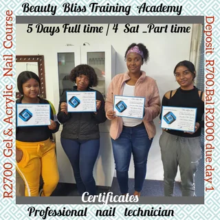 FREE EYELASH EXT. COURSE with R2000 GEL AND ACRYLIC NAIL COURSE.KIT.CERTIFICATES