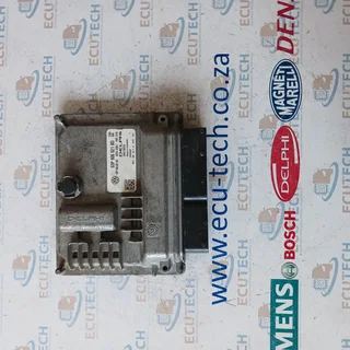 Vw Polo 1.2 Tdi Cfwa Engine 03p906021bd Ecu Computer Box Dcm 3.7