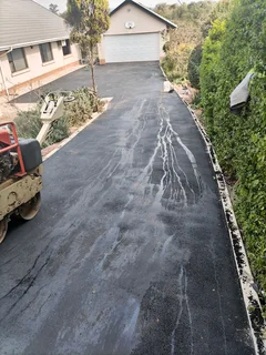 Smooth tar surfacing