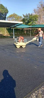 Smooth tar surfacing