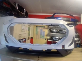 2022 NISSAN MAGNITE WHITE FRONT BUMPER  AVAILABLE