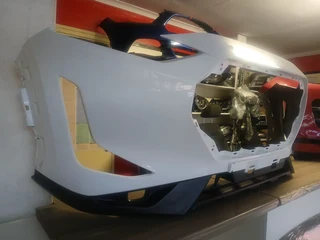 2022 NISSAN MAGNITE WHITE FRONT BUMPER  AVAILABLE