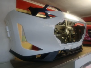 2022 NISSAN MAGNITE WHITE FRONT BUMPER  AVAILABLE