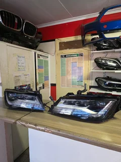 2017 Audi A7 S7 Rs7 Front Led Head Lamps Complete Oem For Sale In A Good Condition