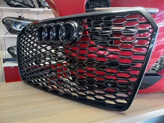 2015 AUDI A7 S7 MAIN GRILL FOR SALE (GLOSS BLACK)