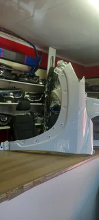 2021 (white) Toyota Corolla Cross Fender Left Side