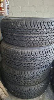 18 inch Dunlop tyres