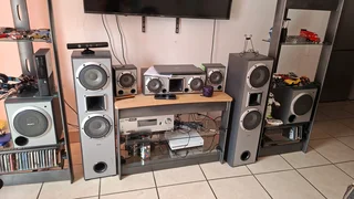 Sound system with Stands