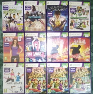 Xbox 360 Kinect games R150