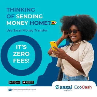 Send money from South Africa to Zimbabwe and many other countries with Sasai Ecocash  Money Transfe