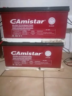 We buy all scrap used batteries. Cash paid. We collect