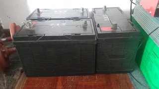 We buy scrap batteries. Non ferrous metals. Alu cans. Steel