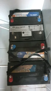 We buy scrap batteries. Steel. Alu cans. Non ferrous metals