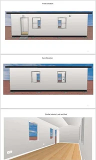 Mobile Classrooms, Mobile Office, Guard Rooms, House.