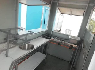 2nd hand, MOBILE KITCHEN/FOOD HUB.