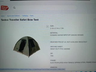 Tentco Traveller Bow Tent