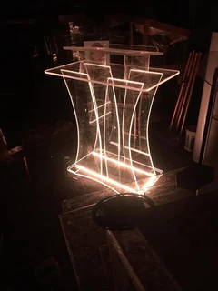 Butterfly Pulpits Podiums With Led Lights