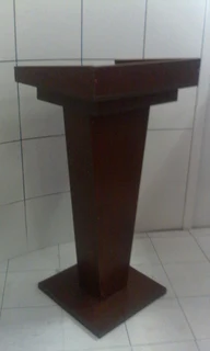 Custome Wooden Cone Shaped Pulpits And Podiums
