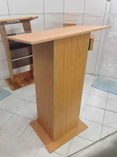 Wooden U-shape Pulpits And Podiums