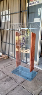 H-shape With Full Front And Wooden Side Panels