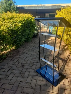 C-shape With Strips Pulpits And Podiums