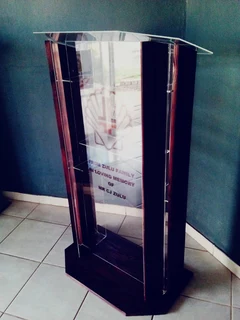 WARM WOODEN DARIAN PULPITS AND PODIUMS