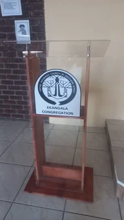 Wooden H-shape Pulpits With Acrylic Tops