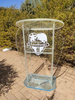 Custom Designed Loveworld Podium