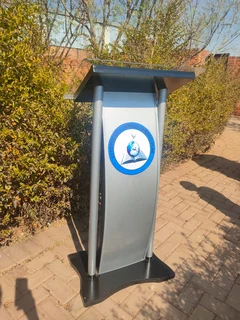 Custom C-shape Pulpit Black & Silver With 2 Poles