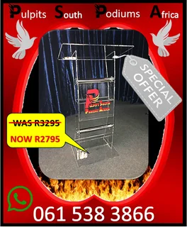 C-shape Clear Podium On Special