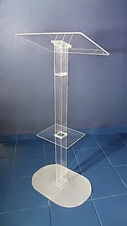 New Slender Acrylic Church Stand At Bargain Price