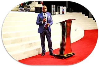 Famous Alf Lukau Enjoying Our Custom Designed Podium