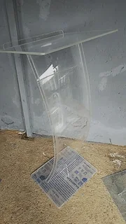 Custom Designed Clear C-shape With No Legs