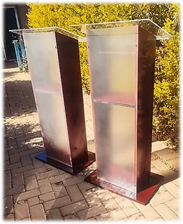 Wooden Podiums With An Elegant And Modern Design